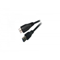 CAVO USB 3.0 A-MICRO B 2MT M/M BK ADJ